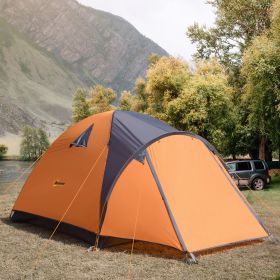 Camping Tent with Porch for 4 People