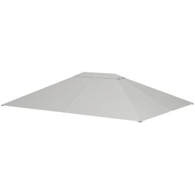 10' x 13' Gazebo Canopy Replacement Roof for 84C-116, Light Gray