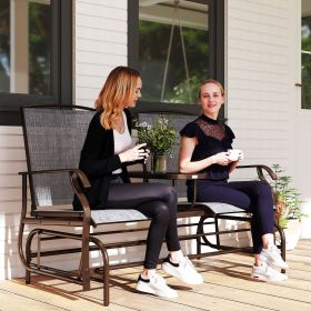 2-Seat Outdoor Glider Swing