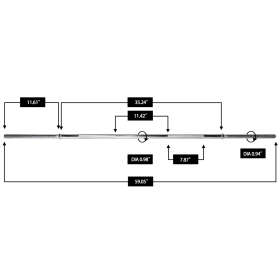 Only Self Pickup--Straight Screw Bar, This Barbell Can Hold Up To 250 Lbs And Fits Perfectly With Barbell Plates With 1 Centre Holes -with Star Locks.