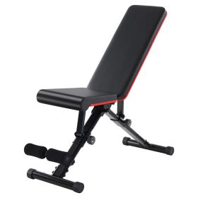 Weight Bench Adjustable Workout Bench for Home Gym, Foldable Bench Press for Full Body Exercise and Strength Training
Weight Bench Adjustable Wo (Option: Black)