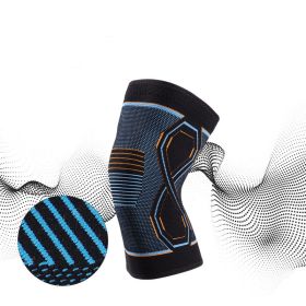 Four-sided Elastic Knitted Compression Knee Pad Wholesale Protection Knee (Option: XL Code One Pack)