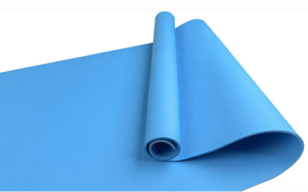 Super Soft  EVA Fitness Composite Mat Yoga Mat 4mm 6mm (Option: Blue)