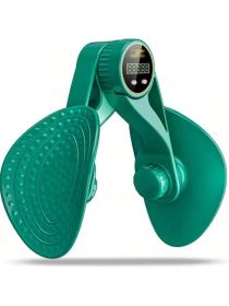 Inner Thigh Exerciser and Pelvic Floor Kegel Trainer with Resistance Bands and LED Counter - 3 Intensity Levels - Home Gym Equipment for Toning a (Color: JZ01)