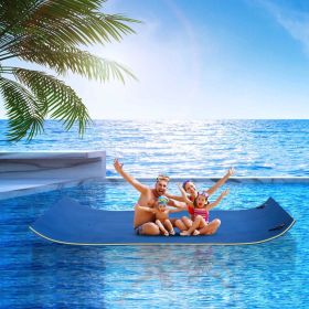 Floating Water Mat Float Pad Used in Lake Pool Water Beach Sea Ocean (Option: Blue-1545x380x380 mm)