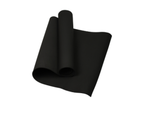 Super Soft  EVA Fitness Composite Mat Yoga Mat 4mm 6mm (Option: Black)