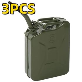 3 PCS 20L Portable American Fuel Oil Petrol Storage Can Army Green (Option: defaulttitle)
