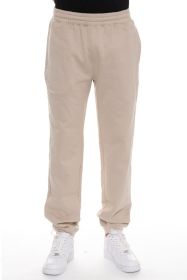 Little Better Premium Cotton Sweat Pant (Color: OATMEAL, size: M)