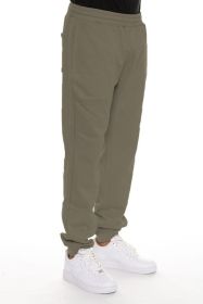Little Better Premium Cotton Sweat Pant (Color: MILITARY, size: S)