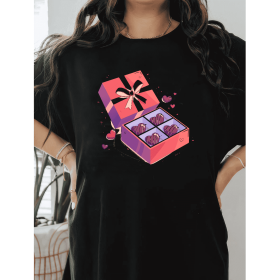 Casual Women's Cotton T-Shirt with Bow Detail - Trendy and Comfortable for Every Season (Style: 74)