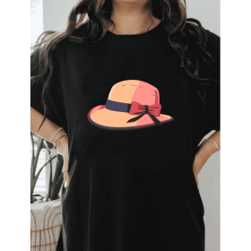 Casual Women's Cotton T-Shirt with Bow Detail - Trendy and Comfortable for Every Season (Style: 103)