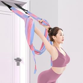 Stretch Band - Yoga Stretch Band, Yoga Door Strap, Backbend Training Rope With Door Anchor, Flexibility Trainer, Suitable As An Auxiliary Stretch (Option: Colour)